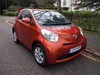 TOYOTA iQ 2013 1.0 VVTI - 12 M/DEALER STAMPS LAST 7/25 @ 19919m 1 OWNER - ORANGE