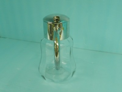 Gorgeous! VTG.PRE WAR GERMANY ASCI SILVER-PLATED&CRYSTAL PITCHER~Wonderful Cond!