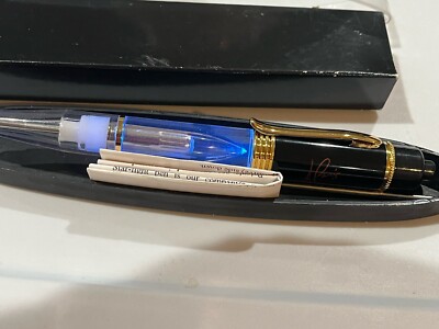 Paris Las Vegas Hotel & Casino- New Logo Pen That Lights Up Blue- NEW- Unusual