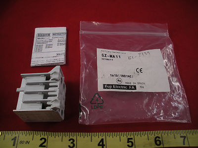 Fuji SZ-MA11 Auxiliary Unit Switch Electric FA SZMA11 1a 1b 1NO 1NC Nib New