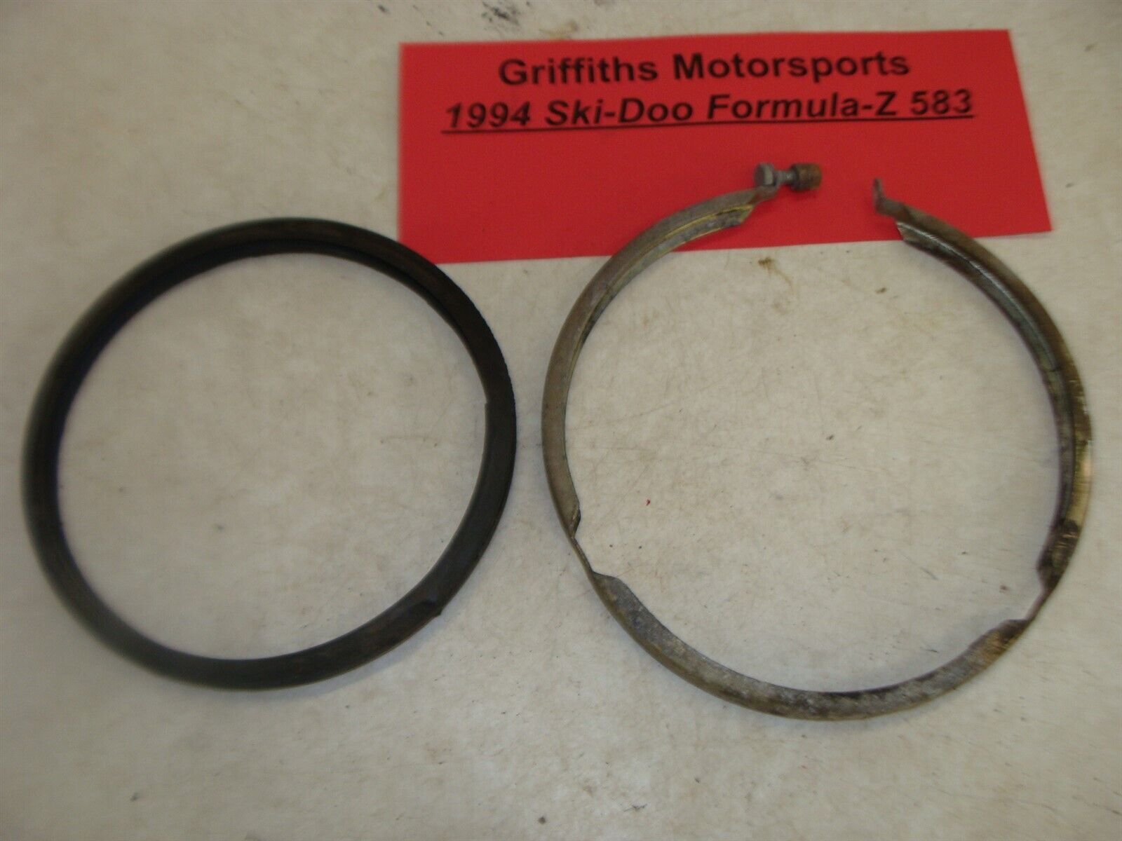 1994 Ski-Doo Formula Z 583 recoil clamp ring mount stay the 1994 Ski-Doo Formula Z 583 recoil clamp ring mount stay the