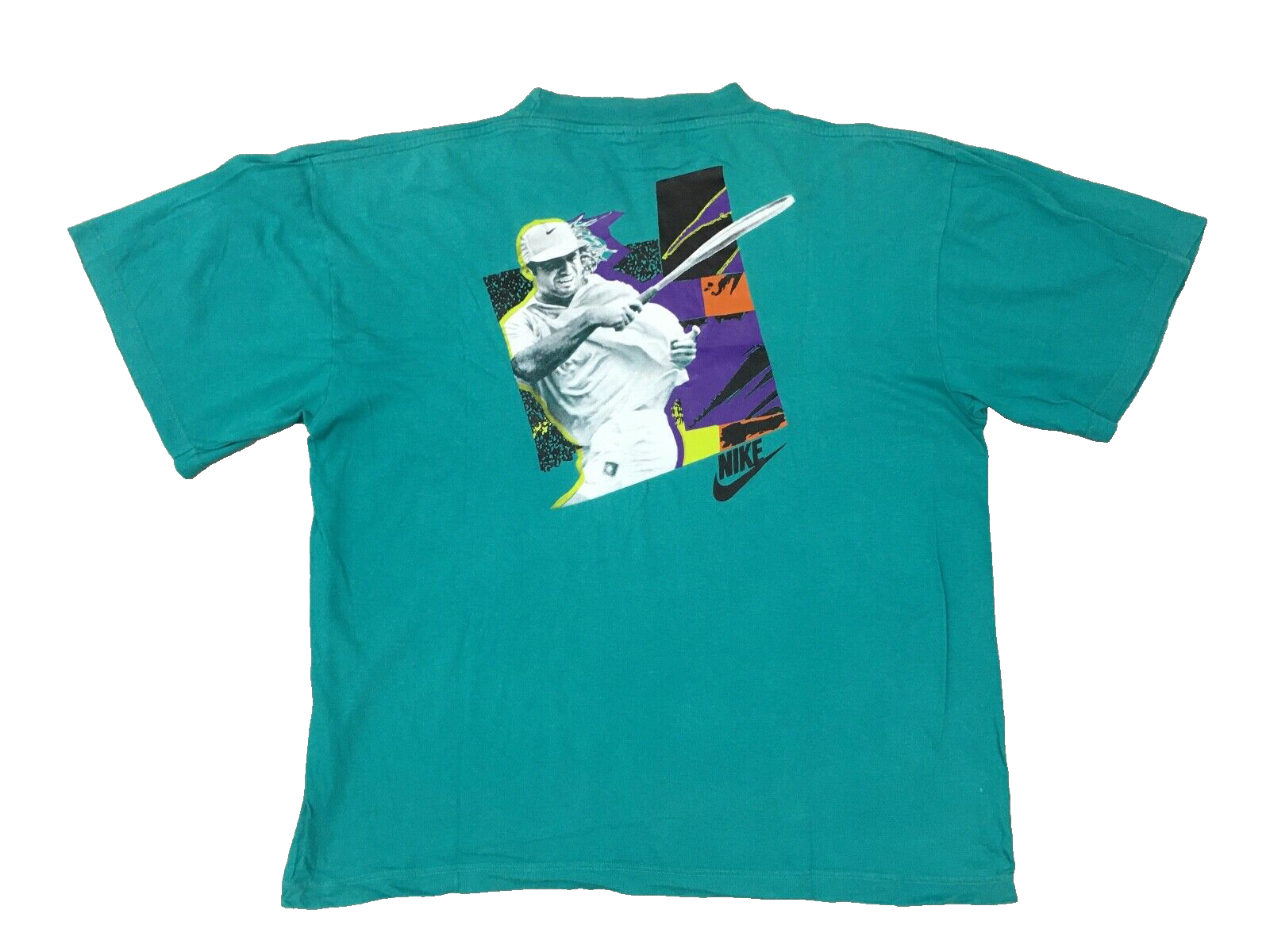ヴィンテージ  Nike Court  Andre Agassi ポロシャツ M Vtg Nike Court Polo Shirt Small Vintage Nike Andre Agassi