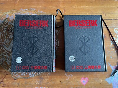 BERSERK Deluxe Edition Vol. 1 and Vol. 2 Kentaro Miura Dark Horse