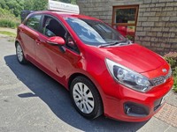 2013 KIA RIO 1.1 CRDI ECODYNAMICS 2 RED MANUAL 5 DOOR DIESEL
