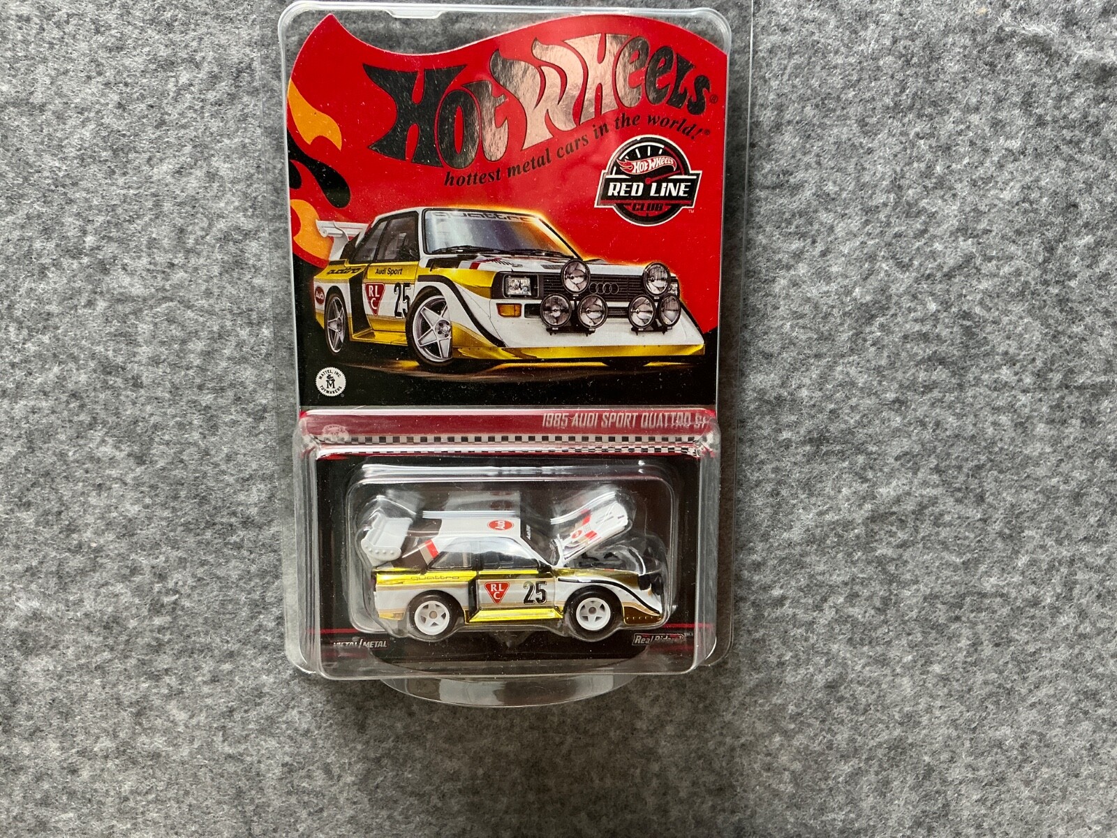 ミニカー Hotwheels RLC 1985 Audi Sport Quattro S1 Hot Wheels Red Line Club 1985 Audi Sport quattro S1 | Mattel