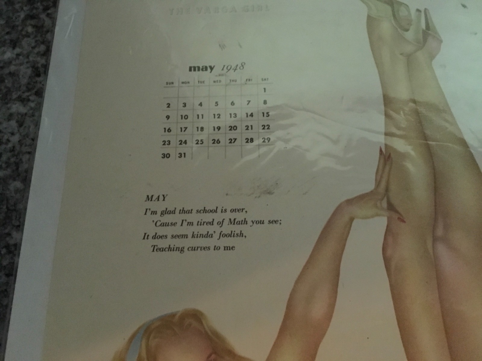 The Varga Girl. May 1948