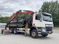 2020 70 Plate Euro 6, DAF FAT CF370 26t 6x4 Tipper Grab Epsilon M125 Classic 