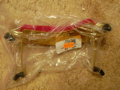 Violin fiddle shoulder rest, new, 4/4 or 3/4