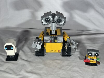 LEGO IDEAS WALL-E 21303 BRICKHEADZ WALL-E & EVE 40619 LOT