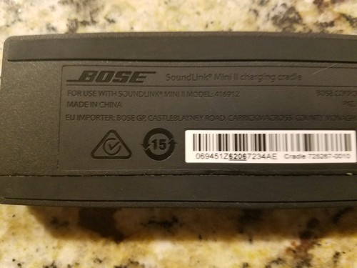 Authentic Genuine Bose SoundLink Mini II Charging Cradle Model 416912 5V 1.6A