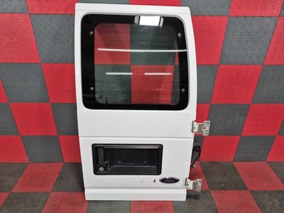 09-14 Ford Econoline Van OEM Rear Back Loading Door (RH Passenger) Oxford White