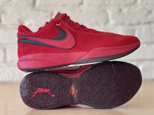 シューズ(男性用) Nike LeBron 20 \"Black/University Red\" Nike LeBron 20 Black University Red (GS) - DQ8651-001