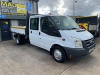 Ford Transit T350 2.4tdi 115ps 6speed Crewcab Tipper 2011/60 Registration 