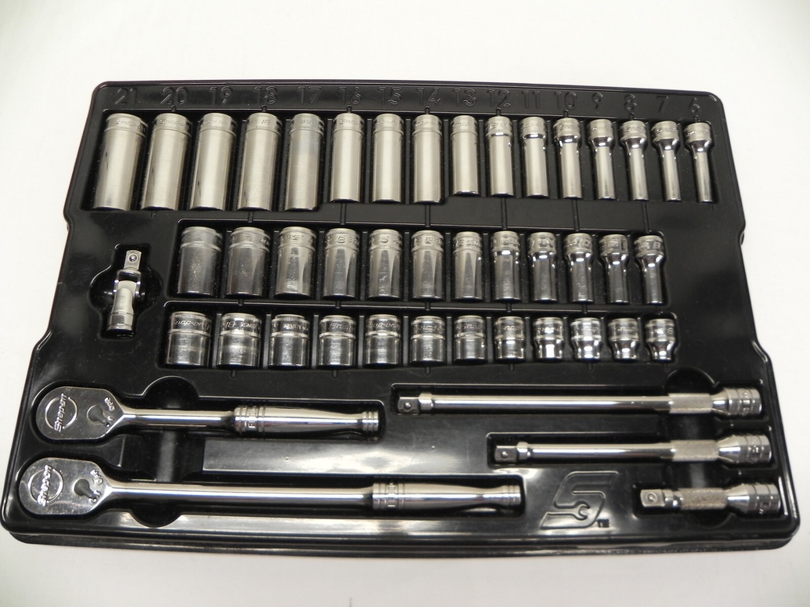 Snap-On 246AFSM 3/8'' Dr. 6 Pt. 46 Pc. Master Metric General Snap-On 246AFSM 3/8'' Dr. 6 Pt. 46 Pc. Master Metric General