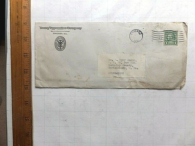 1927 Young Typewriter Company Letterhead, Mailing envelope, Order Form. Chicago.