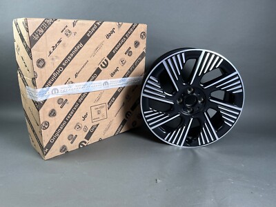 NEU&ORIG Fiat 500E Elektro ab2020 Felge 17zoll black silver Alloy Wheel 6.5Jx17