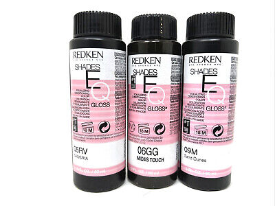 REDKEN Shades EQ Color Gloss Liquid Hair Color 2 fl. oz. (Choose Yours)  