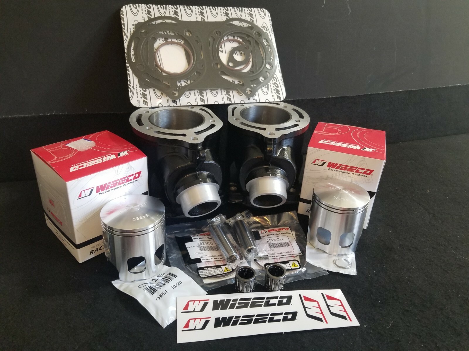 パーツ momonoki Yamaha Banshee Cylinder Top End Kit Wiseco Piston Wiseco