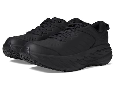 Pre-owned Hoka Man's Sneakers & Athletic Shoes  Bondi Sr In Black/black