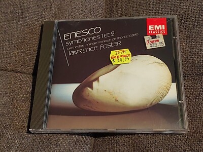 Enesco Symphonies 1 Et 2 Lawrence Foster CD In VGC 