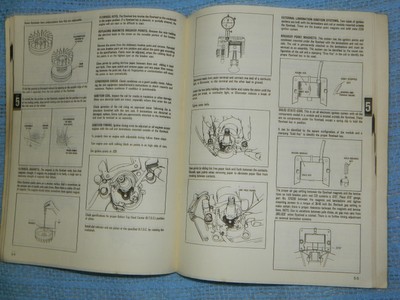 Tecumseh Engines 3-10 HP Light to Medium Frame Mechanics Handbook Manual 692509