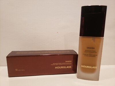 Hourglass ~ Vanish ~ Seamless Finish Liquid Foundation ~ Golden Amber ~ NIB 