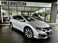 2016 Honda Civic 1.8 i-VTEC SR Tourer Euro 6 (s/s) 5dr ESTATE Petrol Manual
