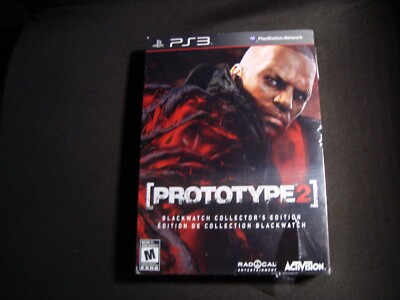 Prototype 2 Blackwatch Collectors Edition PS3 Factory Sealed torn CE brand NEW