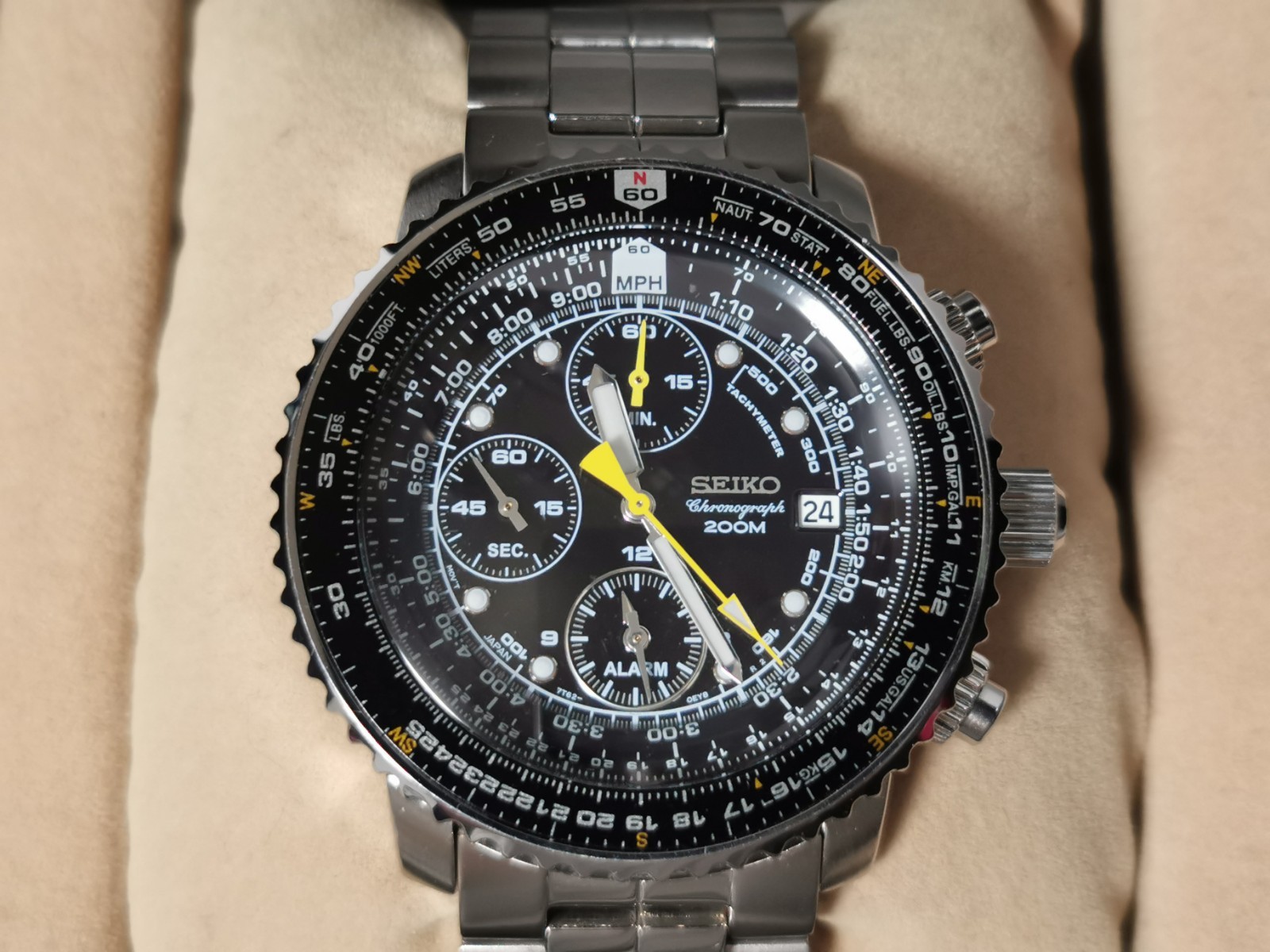 【極美品】セイコー フライトマスター SNA414P1 7T62-0EB0 極美品】セイコー フライトマスター SNA414P1 7T62-0EB0 - メルカリ