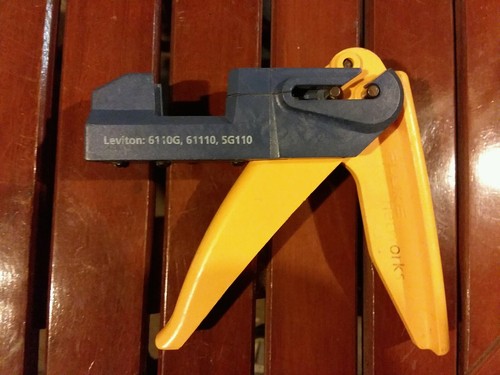 Fluke JackRapid JR-LEV-2 for Leviton 6110G, 61110, 5G110