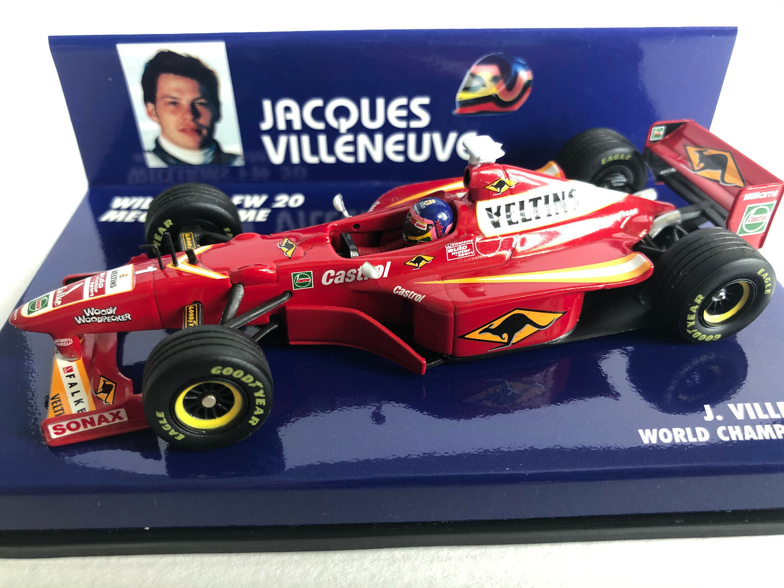 1/18 ミニチャンプス製 williams FW20 #2 FRENTZEN Minichamps 1/18 Williams Fw20 1998 No.2 Frentzen | eBay
