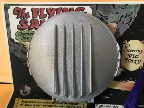 Flying Saucer From The Captive Planet