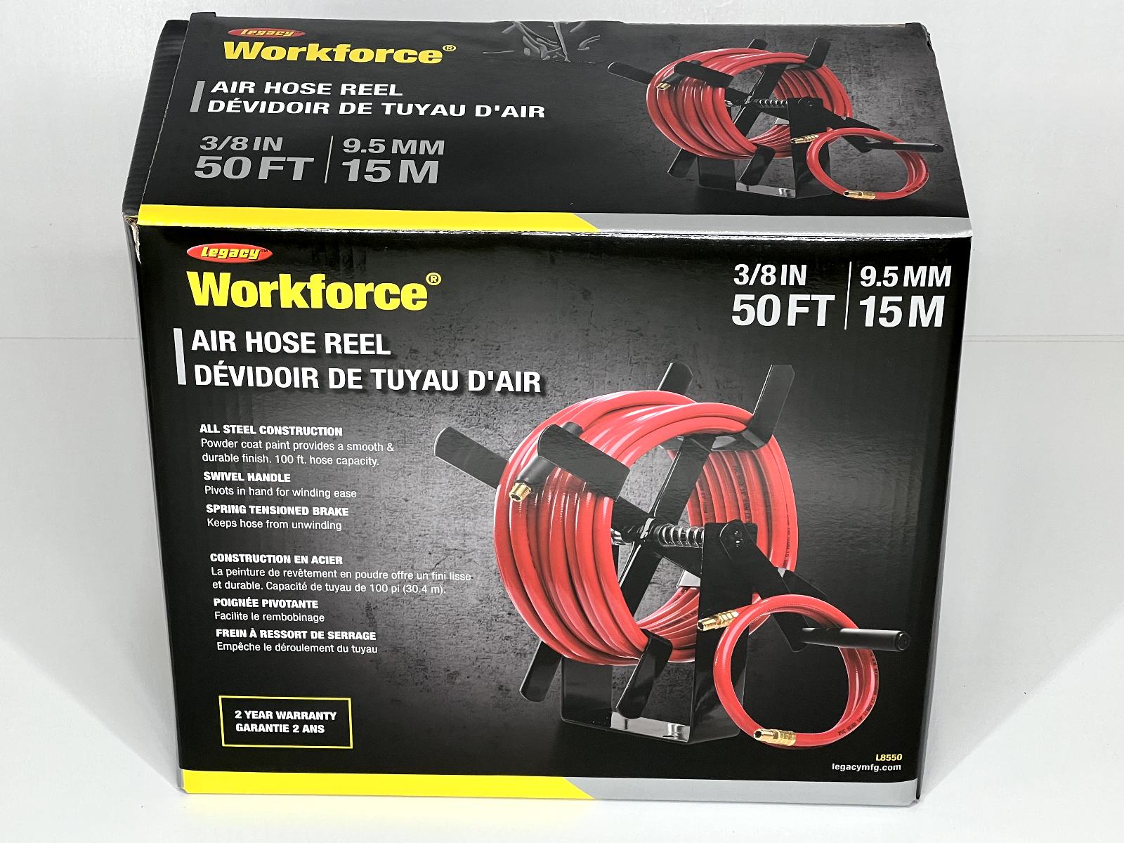 Legacy Workforce Air Hose Reel | L8550 - NEW