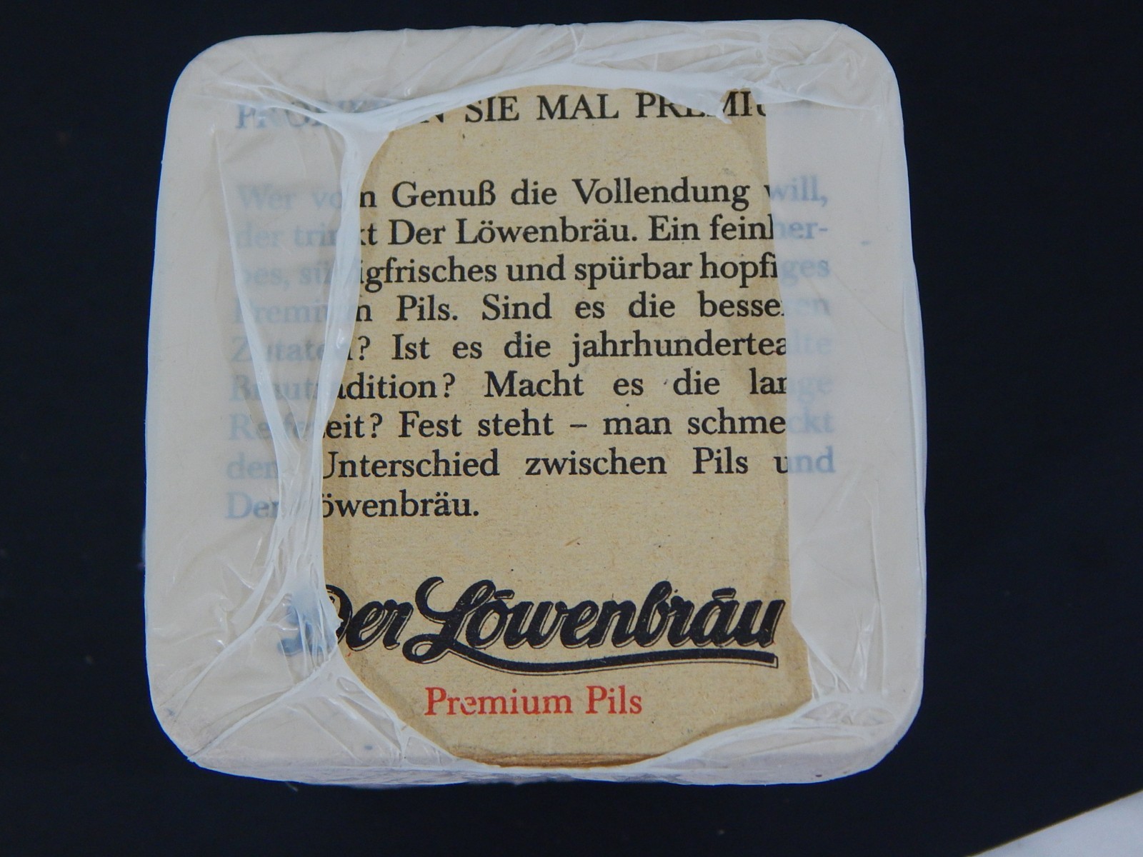 New Vintage Bar Beer Coasters Der Lowenbrau Premium Pils 100 pack? ML