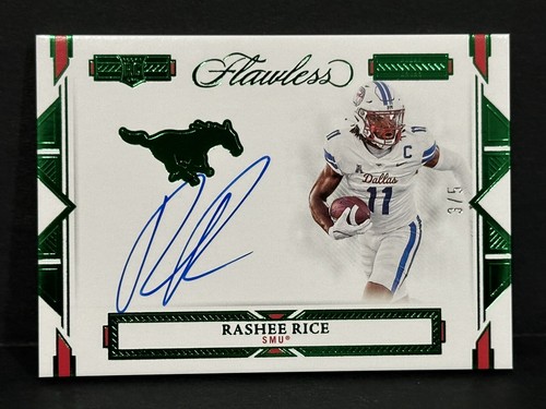 2023 Panini Flawless Collegiate Rashee Rice #PA-RR
