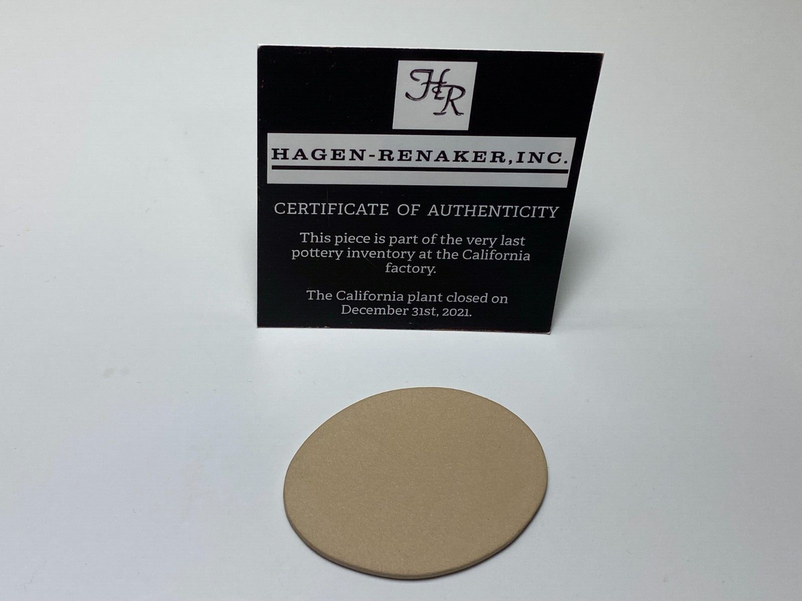 スキーベアー Hagen Renaker Hagen Renaker #11 Sandy Brown Oval Base 2