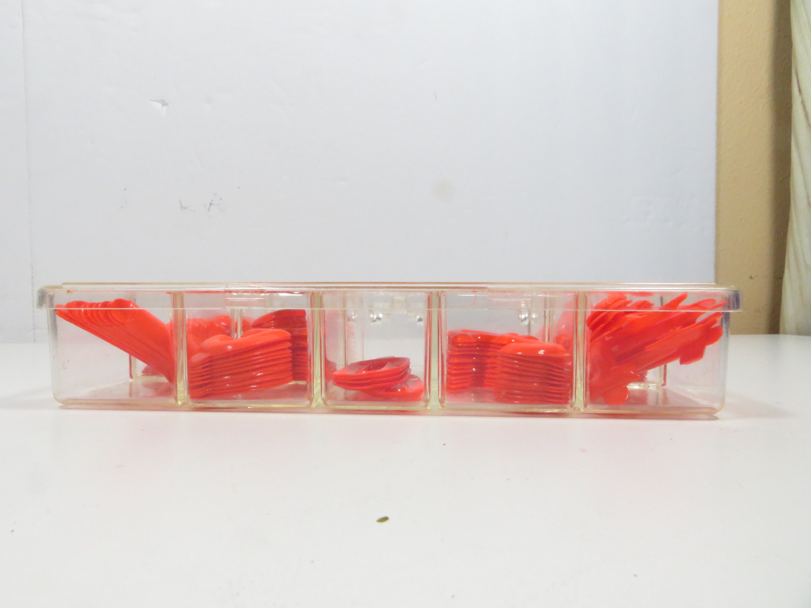 VTG Box of Shaw & Slavsky Store Shelf Pricing Numbers Produce Meat Tags Plastic