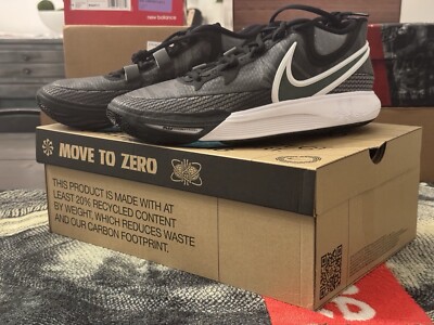 Size 10.5 - Nike Kyrie 8 Orca - DJ6017-001 Black/Mercury Grey-White