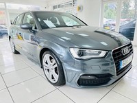 2016 Audi A3 1.4 TFSI 125 S Line 5dr S Tronic [Nav] HATCHBACK PETROL Automatic