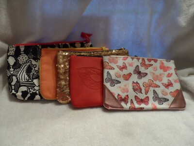 Lot of 5 cosmetic bag by IPSY  