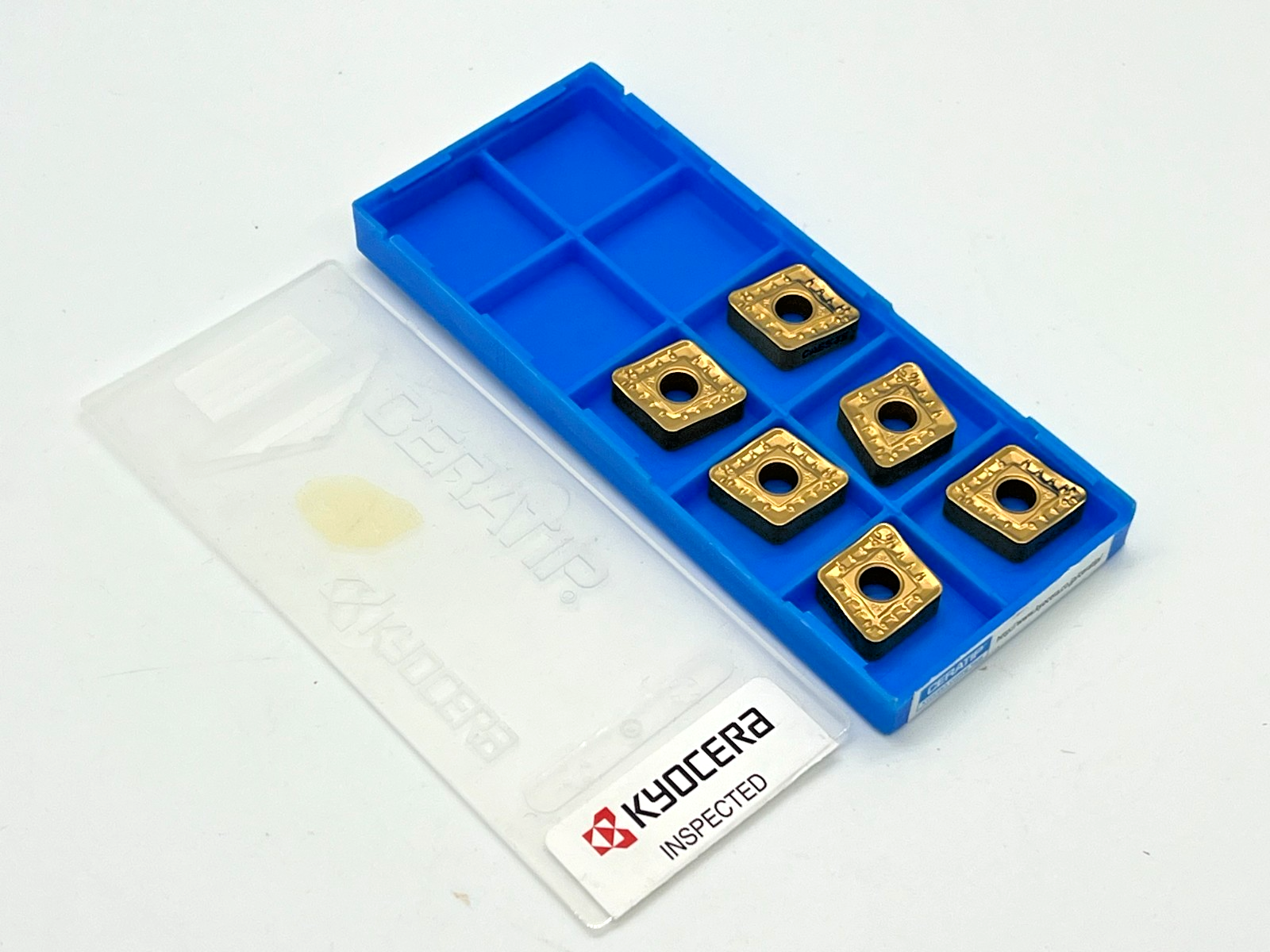 Kyocera CNMM434PX CA5535 New Carbide Inserts - Qty. 6