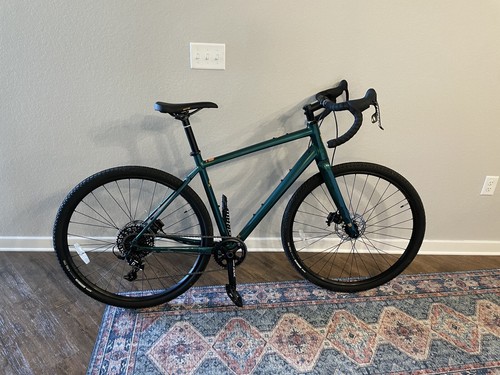2022 Kona Libre Green 54cm - Gravel Bicycle Drop Bar, Alum. Frame - Carbon Fork