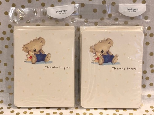 Vintage Thank You Cards Koala Bear NIP x 20 American Greetings Boomerang Bear
