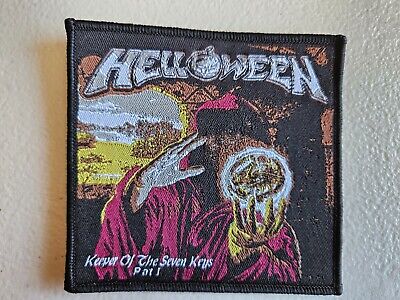 HELLOWEEN, KEEPER OF THE SEVEN KEYS PAT I , SEW ON WOVEN PATCH