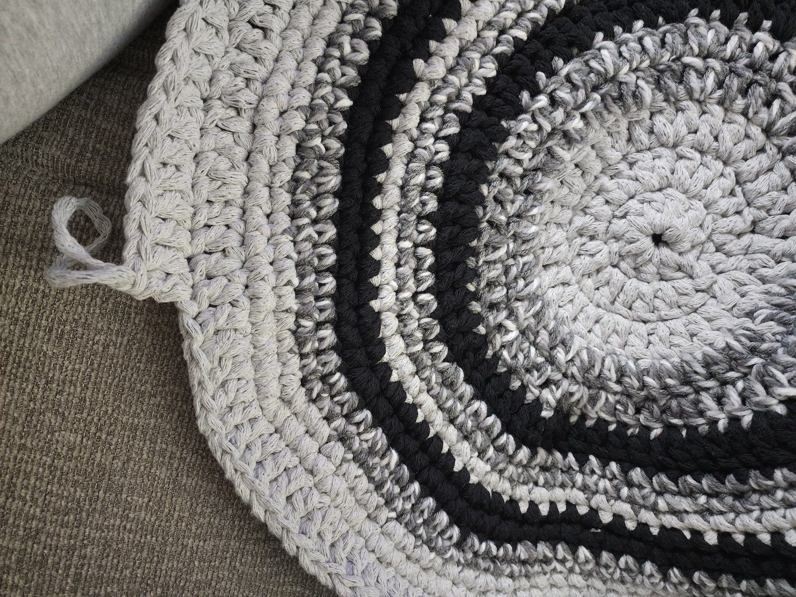 Loops & Threads Macrame Colors Yarn “Black Marl” eBay