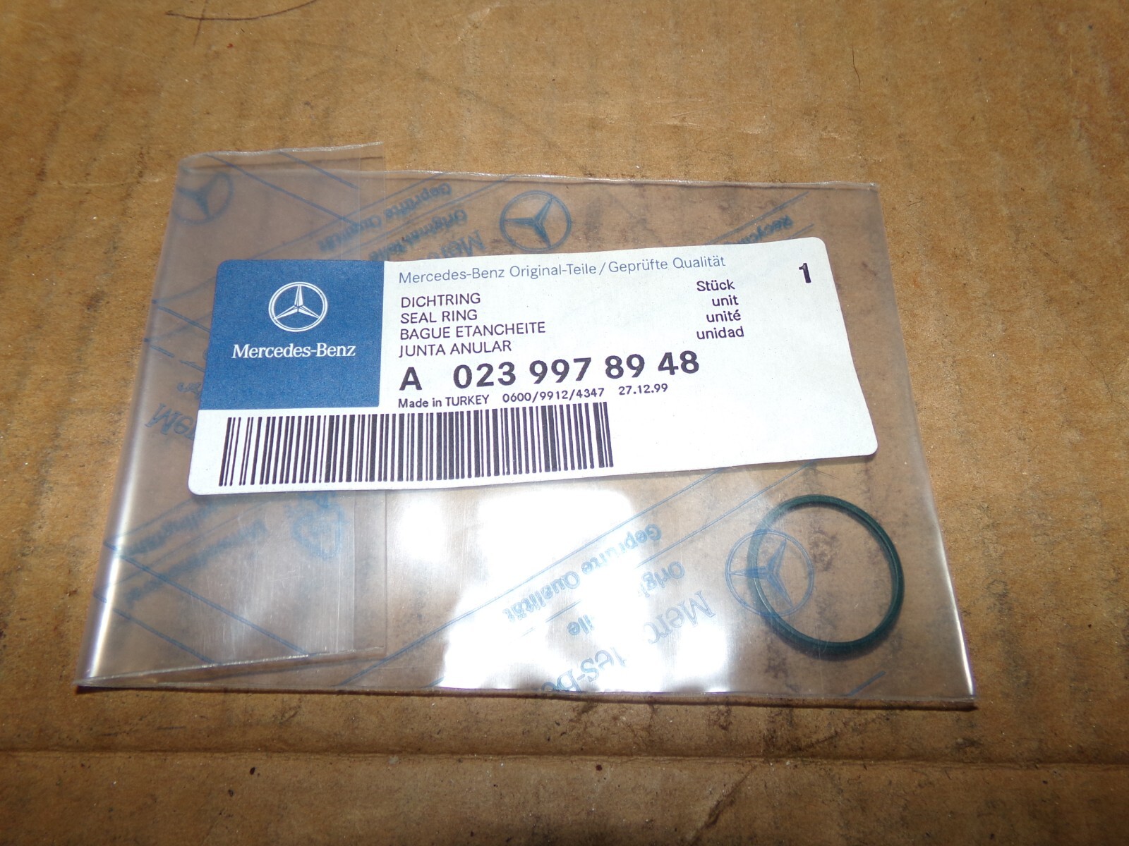 I'm#39 シール DETROIT DDE A0139971447 SEAL - CRANKSHAFT, REAR, RING, VL