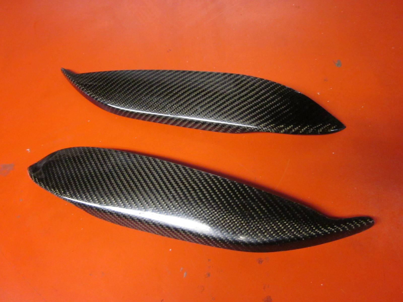 2pcs/set Car Headlight Brow Lid Cover Lampshade Carbon Fiber Headlamp Eyebrows Eyelids For Honda Civic Ek3 Ek9 1999-2000 - Car Stickers