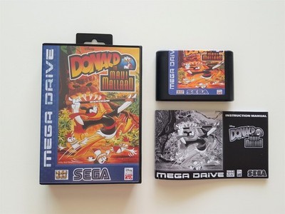 SEGA Megadrive Donald in Maui Mallard  PAL (Read Description)