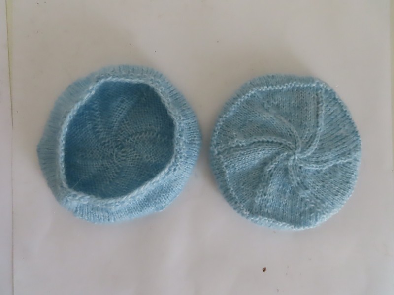 Vetement PoupÃ©E Moderne/Ancienne Tour Tete 24 A 30 Cm Chapeau Neuf _ Fait Main