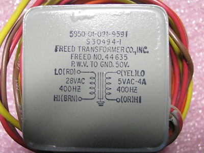 FREED TRANSFORMER ( L3 ) P/N: 44635 AND S30494-1 NSN: 5950